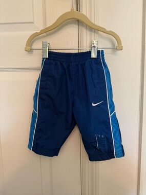 Nike Boys Navy and Light Blue Athletic Pants